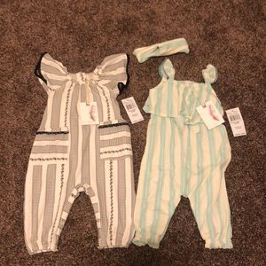 Brand New! Jessica Simpson little girls jumpsuits!
